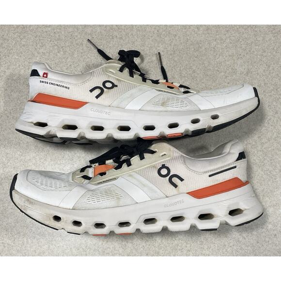 On Cloudrunner 2 Women's Size 10.5 White Running Shoes Comfortable Sneakers -Gym - Picture 6 of 13